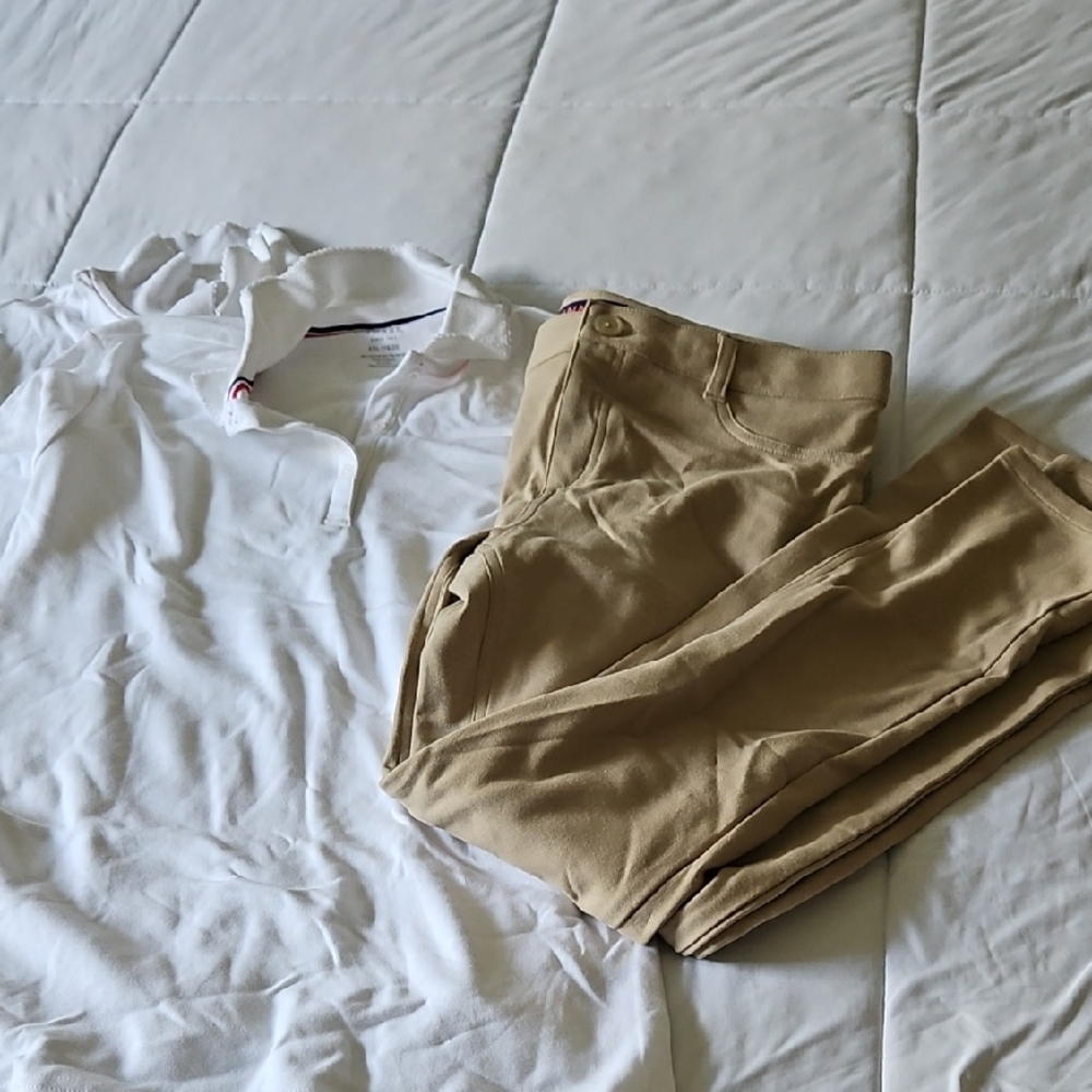 French Toast Women's Beige Skinny Pants